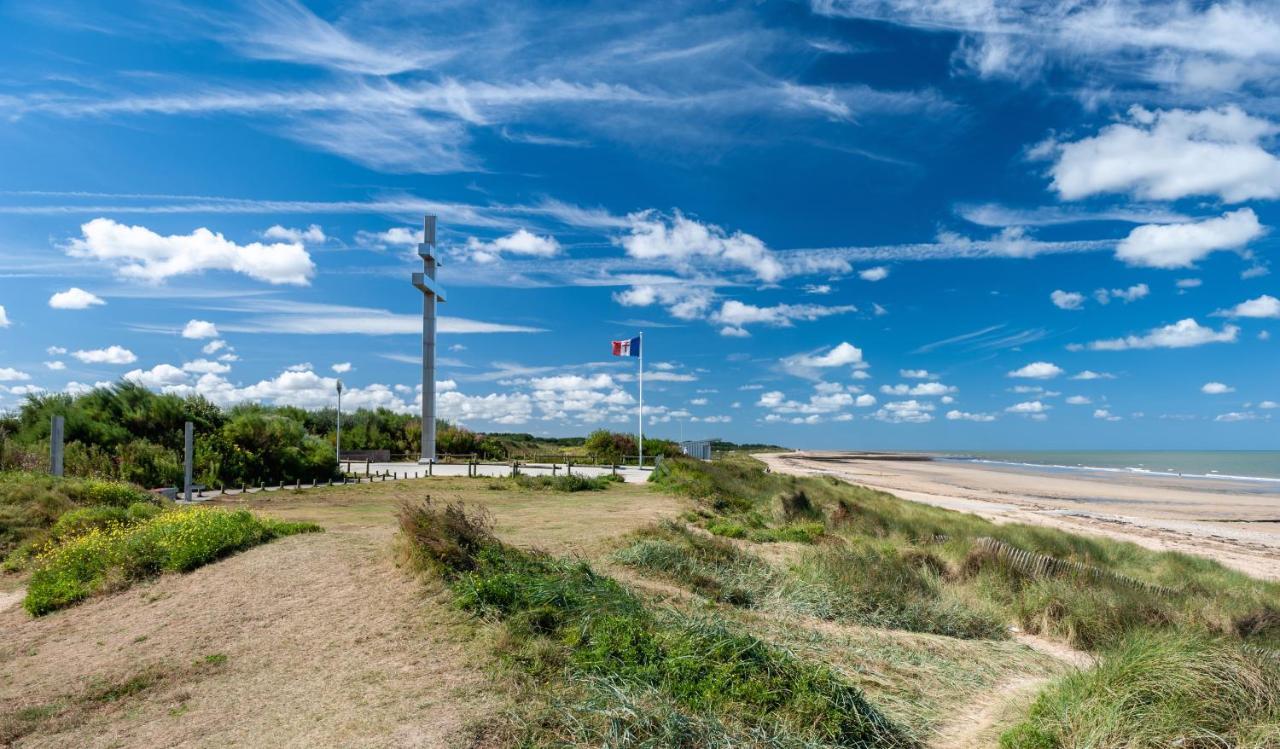 La Courette, Maison Avec Cour Proche Plage Graye-sur-Mer Екстер'єр фото
